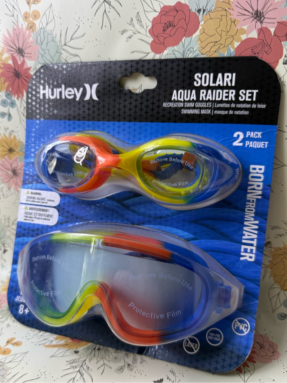 Hurley Solari Aqua Raider Set - Swim Goggles